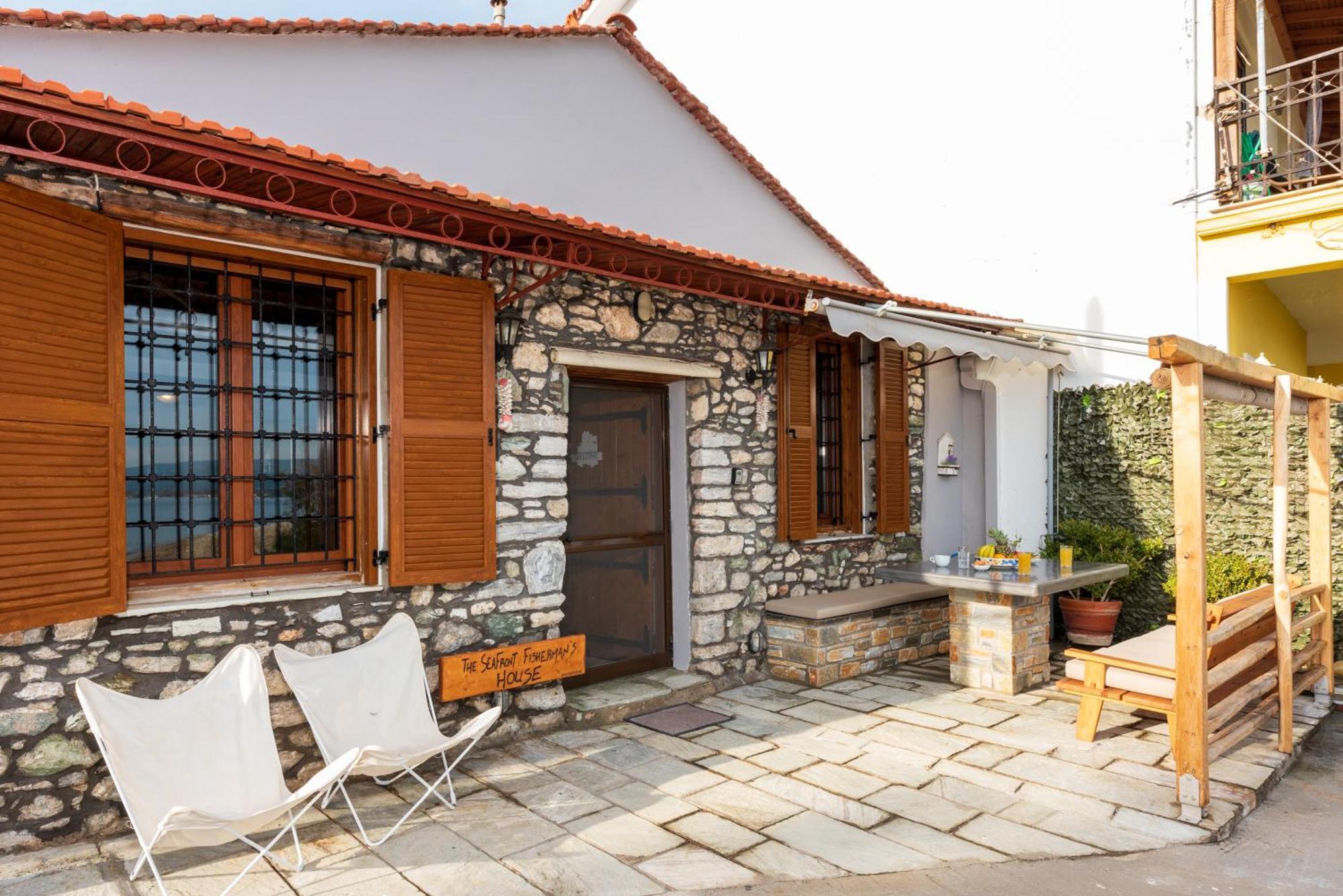 The Sea Front Fisherman'S House Kato Gatzea Exterior foto